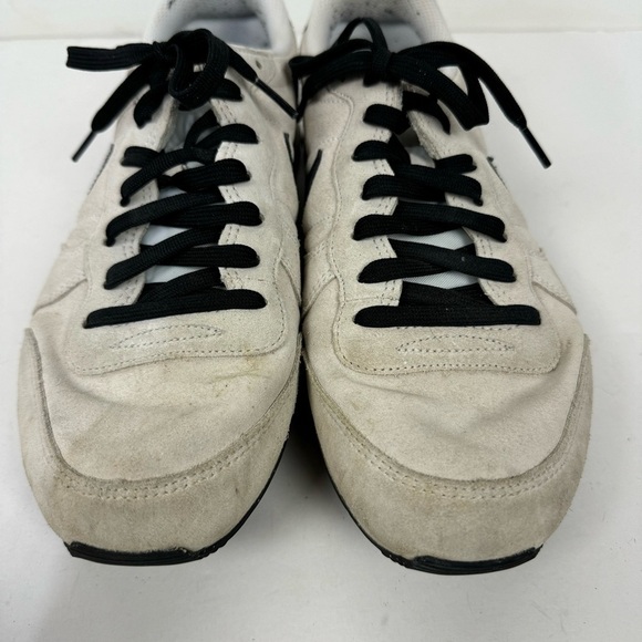 Nike Internationalist White & Black Suede Sneakers Athletic cw7635-991 main image 5